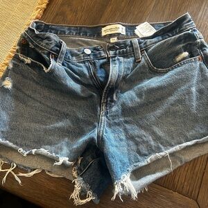 Abercrombie & Fitch Blue Denim shorts